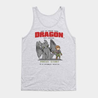 How To Train Your Dragon 8Bit Version Tank Top